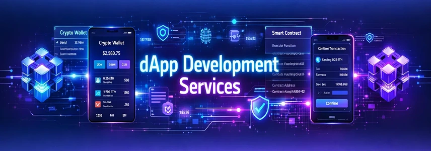 Decentralized application (dApp) development services